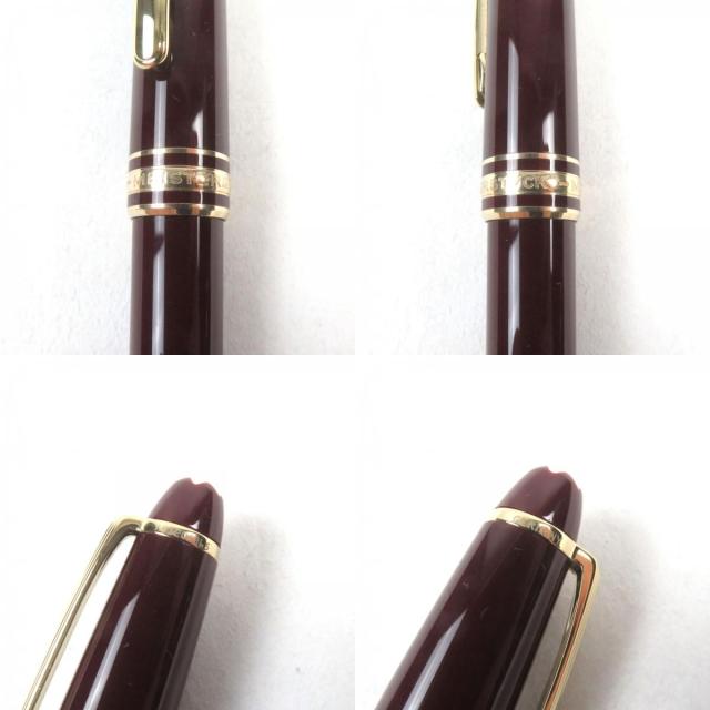 極美品○MONTBLANC モンブラン マイスターシュテュック クラシック ロゴ刻印 ホワイトスター ツイスト式 シャープペンシル ケース付き_8