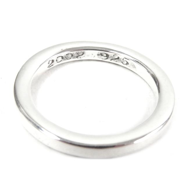 極美品□CHROME HEARTS クロムハーツ NTFL SV925 クロス ロゴ入り アクセサリー リング・指輪 シルバー 17号相当 重量4.5g メンズ_2