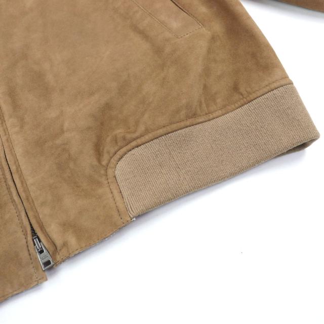 ヘルノ ボンディングゴートスエードジップアップブルゾン herno ヘルノ