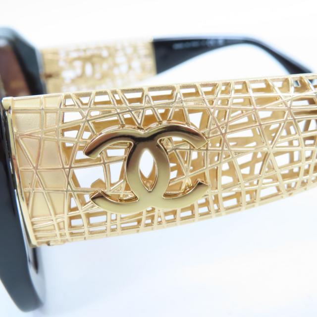 極美品☆CHANEL シャネル 5532-A スクエア シェイプ アイウェア 現行品