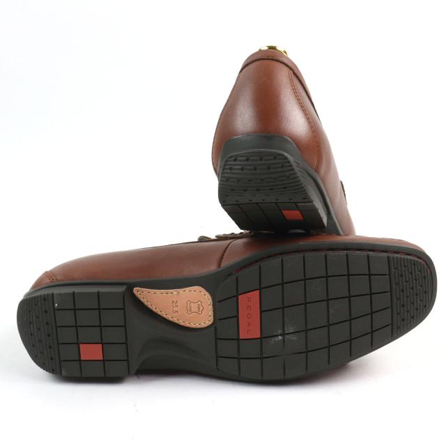 未使用品○REGAL リーガル 56HR レザー ロングノーズラスト モールド