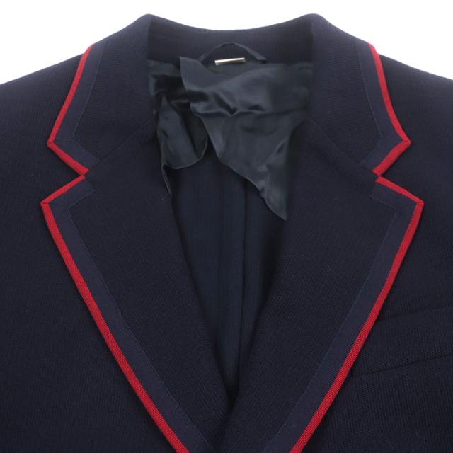 極美品▽GUCCI グッチ 645195 ミケーレ期 BEE刺繍 金ボタン トリミング