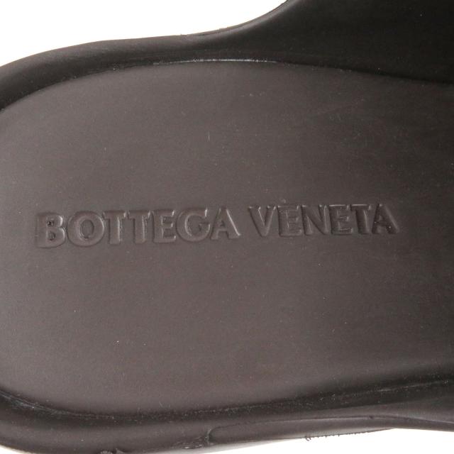 未使用品□BOTTEGAVENETA ボッテガヴェネタ 690102 FLASH PUMP クロッグサンダル フラットシューズ ブラウン 43 保存袋付き イタリア製_6