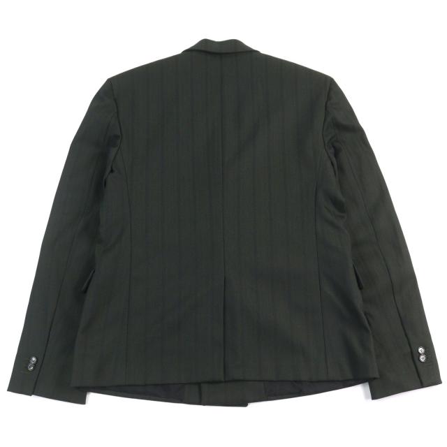 極美品○BOTTEGAVENETA ボッテガヴェネタ 2021年製 659592 テックヘリンボーンストライプジャケット テーラードジャケット 52 正規品_3