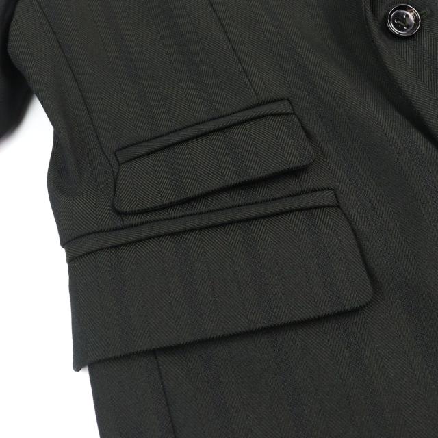 極美品○BOTTEGAVENETA ボッテガヴェネタ 2021年製 659592 テックヘリンボーンストライプジャケット テーラードジャケット 52 正規品_7