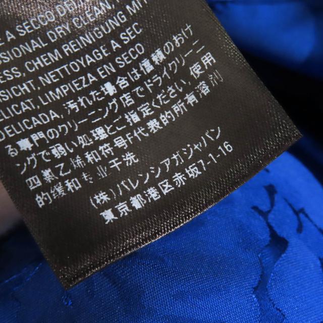極美品△BALENCIAGA バレンシアガ 2020年製 625534 花柄 フローラル ロング フレアスカート ブルー 36 イタリア製 正規品 レディース_7