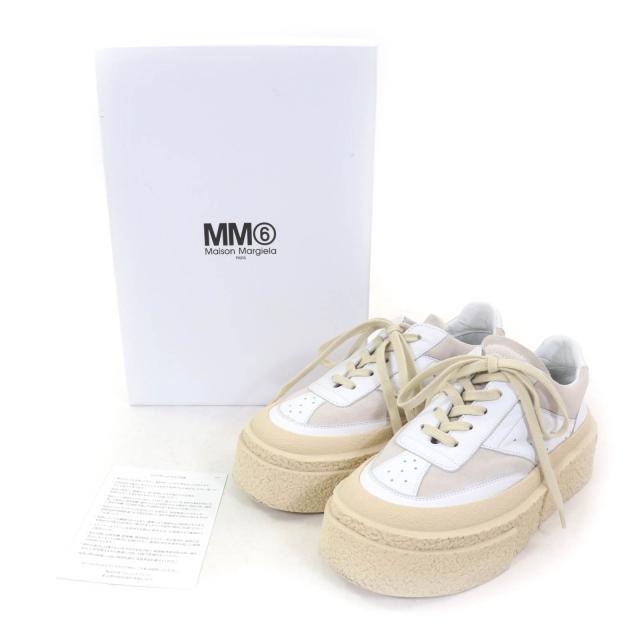 極美品☆エムエムシックス メゾンマルジェラ S59WS0189 Oversized Sole