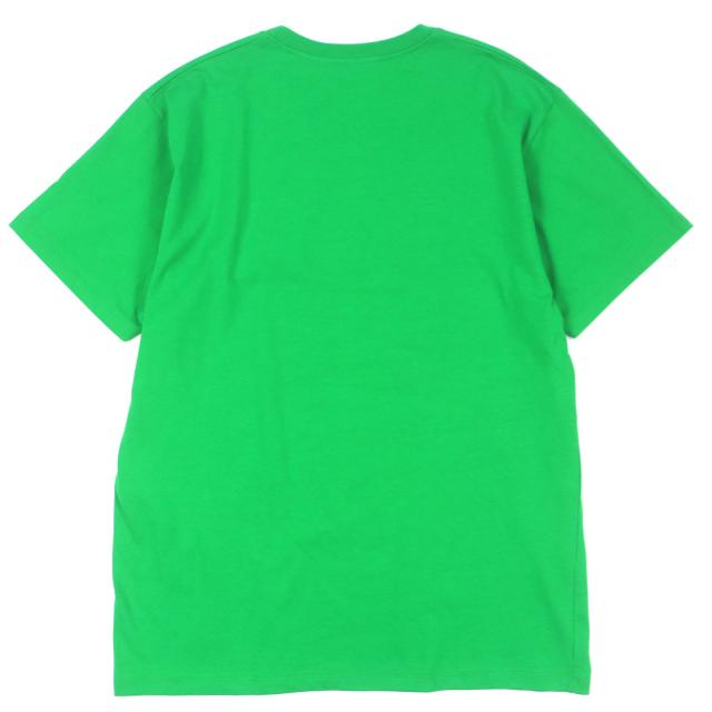 未使用品▼GUCCI adidas グッチ アディダス 717422 プリント クルーネック ショートスリーブ 半袖Ｔシャツ グリーン S 正規品 メンズ_2