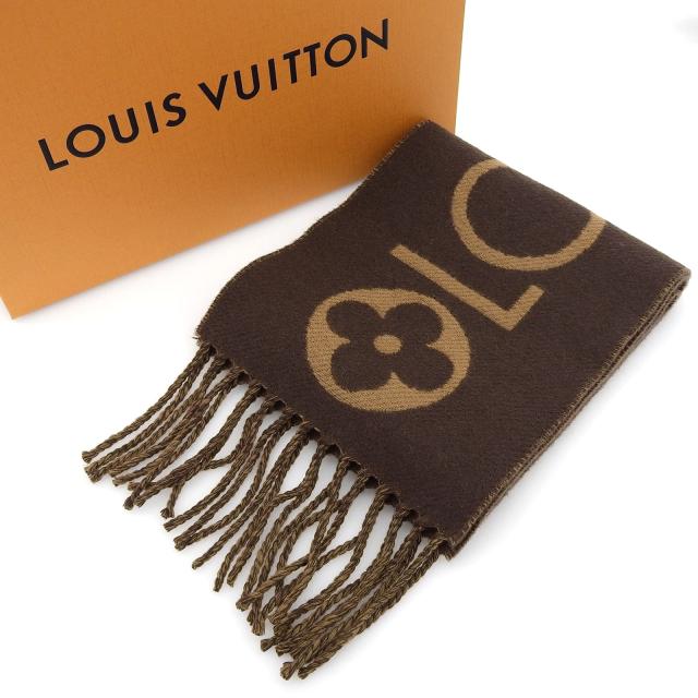 美品△LOUIS VUITTON ルイヴィトン 2024年製 M93255 カシミヤ100  