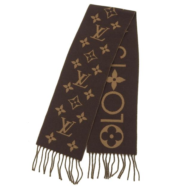 美品△LOUIS VUITTON ルイヴィトン 2024年製 M93255 カシミヤ100  