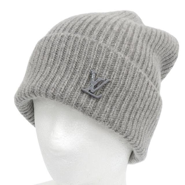 Louis Vuitton LV アヘッド 1.1 グレー ニット帽 Louis Vuitton LV アヘッド 1.1 グレー ニット帽 Louis Vuitton LV
