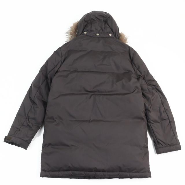 バーバリーブラックレーベル ダウン ノバチェック フード取外し可能 ブラウン L バーバリーブラックレーベル ダウン ノバチェック フード取外し可能