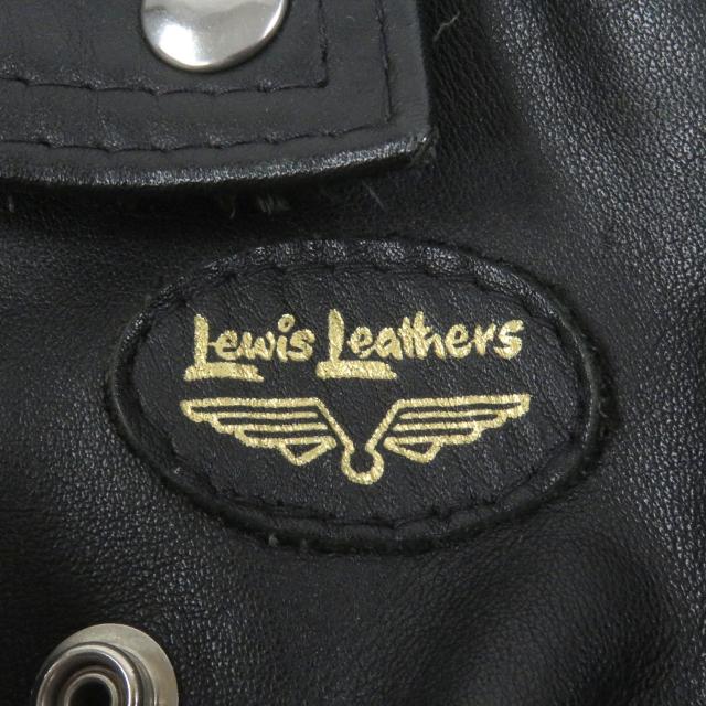 美品□Lewis Leathers ルイスレザー サイクロン タイトフィット レザー ダブルライダースジャケット ブラック 34 イングランド製 メンズ_5