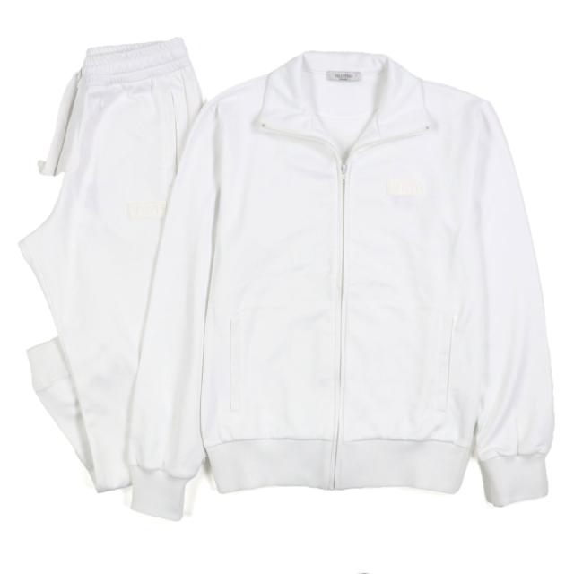 未使用▼VALENTINO ヴァレンティノ XV3MF19Q7ML/WV3MD03E7ML VLTNロゴ トラックジャケット ジャージパンツ セットアップ S 正規品 メンズ