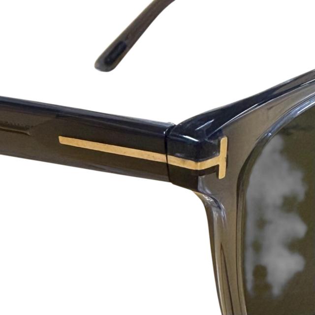 極美品▲TOM FORD トムフォード TF1135-K ウェリントン サングラス アイウェア グレー 54□20 145 箱・ケース付 イタリア製 メンズ_5
