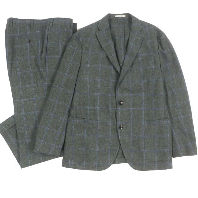 ボリオリ【お洒落の極み】BNGLIOLI スーツ セットアップ ストライプ