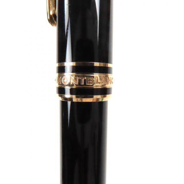 美品▼MONTBLANC モンブラン マイスターシュテュック クラシック 14K Fニブ ホワイトスター 万年筆 ブラック ゴールド ドイツ製 メンズ_7