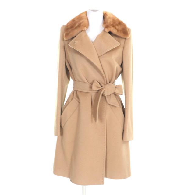 美品♡白タグ♡マックスマーラ コットンポプリン トレンチコート ベルト 40 美品♡白タグ♡マックスマーラ コットンポプリン トレンチコート