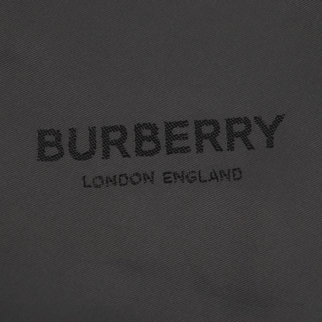 極美品▽BURBERRY バーバリー 8018265 TBモノグラム 比翼仕立 ナイロン