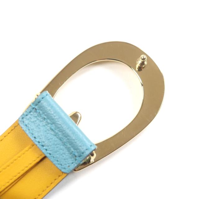 極美品▽GUCCI グッチ Memorable Buckle 709954 Gロゴバックル バイ  