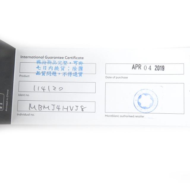 極美品□MONTBLANC モンブラン スターウォーカー ファインライナー キャップ式 ネームペン ミッドナイトブラック シルバー ドイツ製_9