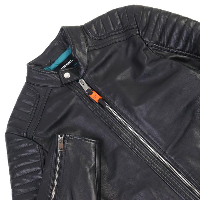 極美品 ディーゼルレザージャケット 極美品○DIESEL ディーゼル L