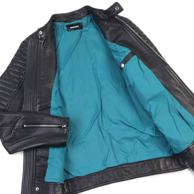 極美品 ディーゼルレザージャケット 極美品○DIESEL ディーゼル L