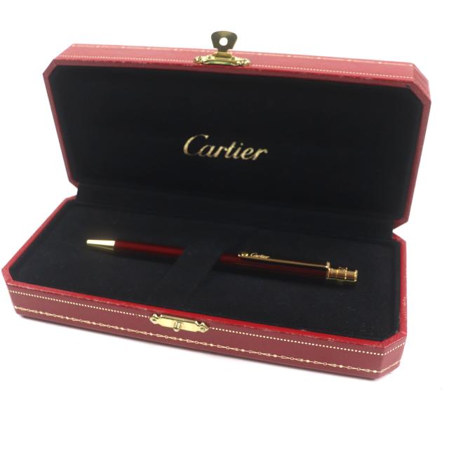 極美品▽Cartier カルティエ サントス ドゥ カルティエ ロゴ刻印入り