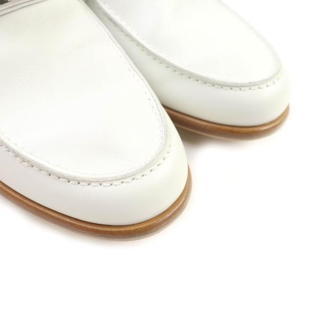 極美品☆HERMES エルメス モカシン デスタン シルバー金具 ケリー 