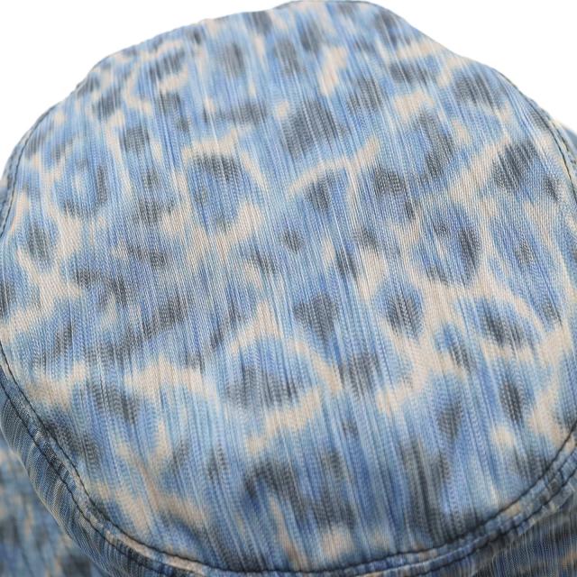 未使用品○DIOR Parley ディオールオム パーレイ フォージ オーシャンズ 22AW 293C906D5547 バケットハット ブルー系 総柄 M 正規品_7