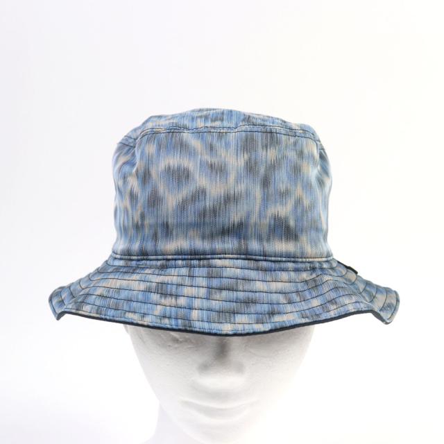 未使用品○DIOR Parley ディオールオム パーレイ フォージ オーシャンズ 22AW 293C906D5547 バケットハット ブルー系 総柄 M 正規品_1
