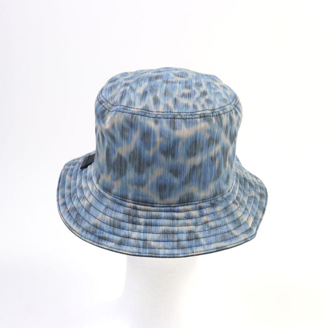 未使用品○DIOR Parley ディオールオム パーレイ フォージ オーシャンズ 22AW 293C906D5547 バケットハット ブルー系 総柄 M 正規品_3