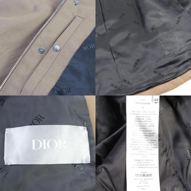 極美品○DIOR ディオール オム 2022年製 293C404A5556 ロゴ刺繍 裏地