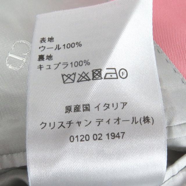極美品□DIOR Cactus Jack ディオール オム カクタスジャック 283C251A4739 オフィサーカラージャケット ピンク 48 イタリア製 正規品_8