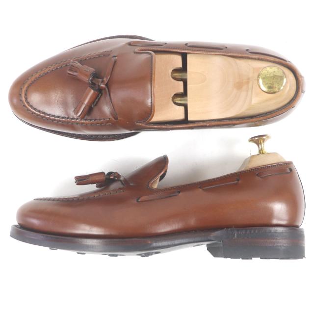 美品□Jalan Sriwijaya ジャランスリワヤ EDWARD Uステッチ レザー