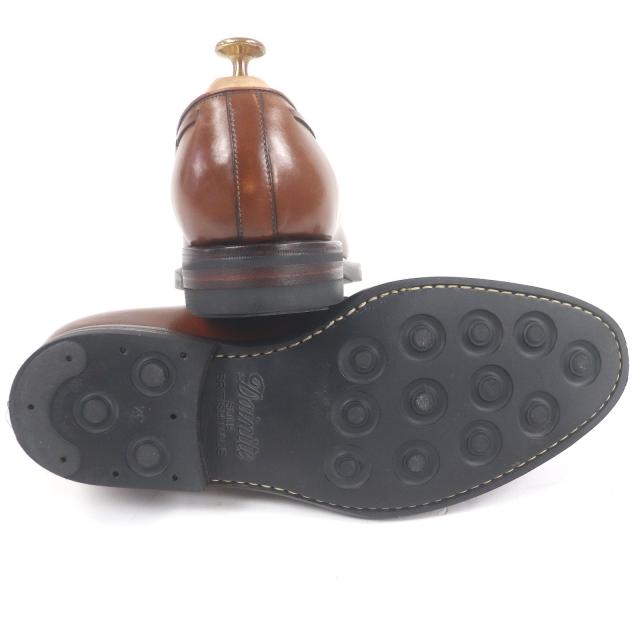 美品□Jalan Sriwijaya ジャランスリワヤ EDWARD Uステッチ レザー タッセルローファー モカシン フラットシューズ ブラウン 7.5 メンズ 美品□Jalan Sriwijaya ジャランスリワヤ EDWARD Uステッチ レザー