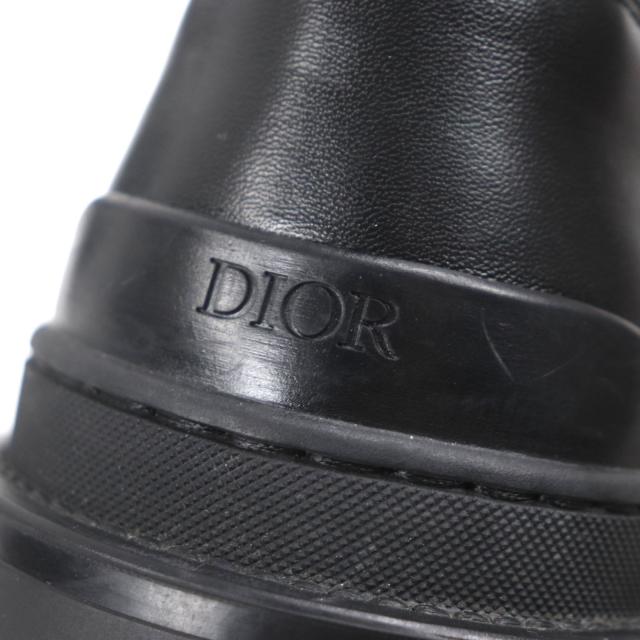 美品▼DIOR Peter Doig ディオールオム ピータードイグ レザー エクスプローラー カモフラージュ ショートブーツ 40 メンズ_7