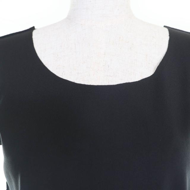 極美品☆PLEATS PLEASE プリーツプリーズ イッセイミヤケ PP54LT913 A.POC 半袖 ワンピース ブラック 3 日本製 正規品 レディース