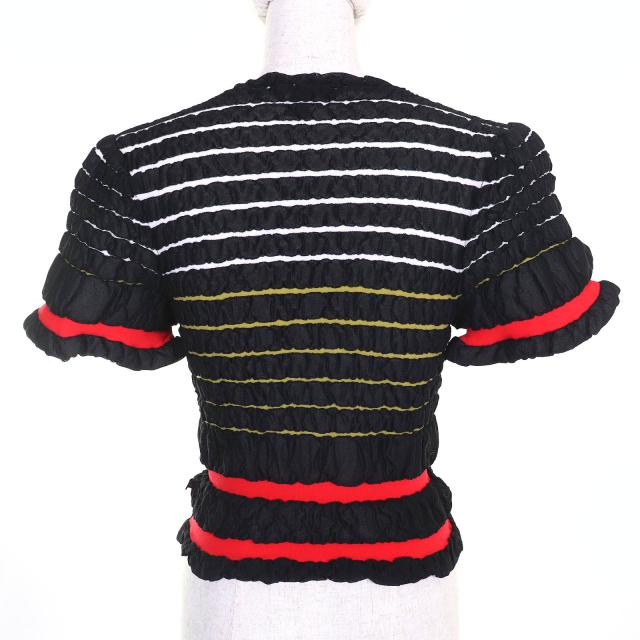 LOUIS VUITTON ルイヴィトン　ロゴクルーネック半袖ニット 極美品△LOUIS VUITTON ルイヴィトン 23SS クルーネック 半袖
