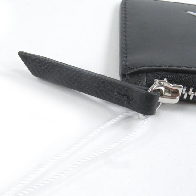 未使用品□メゾンマルジェラ11 SA1VX0008 レザー 4ステッチ  