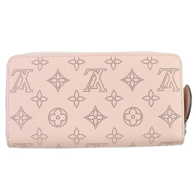 極美品△LOUIS VUITTON ルイヴィトン M61868 マヒナ モノグラム ジッピーウォレット レザー 長財布 マグノリア 保存袋付き フランス製_2