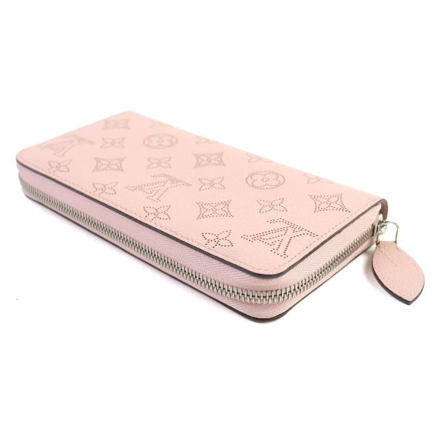極美品△LOUIS VUITTON ルイヴィトン M61868 マヒナ モノグラム ジッピーウォレット レザー 長財布 マグノリア 保存袋付き フランス製_3