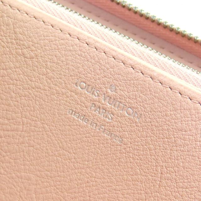極美品△LOUIS VUITTON ルイヴィトン M61868 マヒナ モノグラム ジッピーウォレット レザー 長財布 マグノリア 保存袋付き フランス製_7