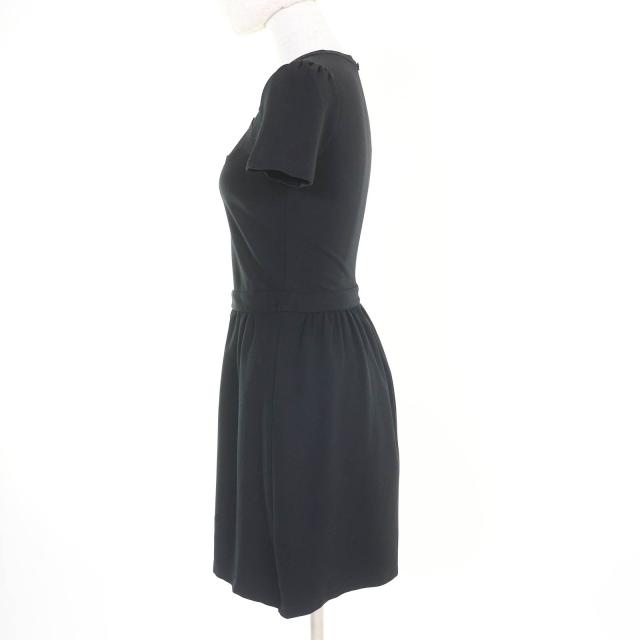 美品◇RED VALENTINO レッドヴァレンティノ RN43835-CA57011 25829 星型デザイン ミニドレス 半袖ワンピース 黒 S 正規品 レディース 美品◇RED VALENTINO レッドヴァレンティノ RN43835-CA57011 25829 星