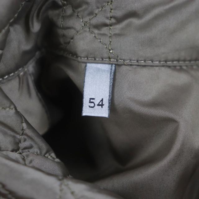 極美品▼DIOR ディオール オム 313C509BA767 ロゴワッペン ロゴ入りボタン カナージュキルティング ジャケット カーキ 54 正規品 メンズ