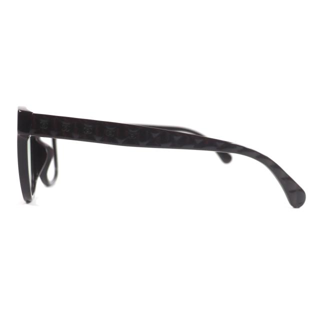極美品▼CHANEL シャネル 3443-S-A マトラッセ ココマーク カラーレンズ メガネ 眼鏡 アイウェア ダークブラウン 53□16 140 デモレンズ 箱・ケース付き イタリア製 レディース 極美品▽CHANEL シャネル 3443-S-A マトラッセ ココマーク カラー