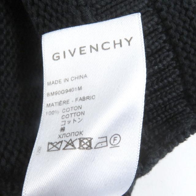 美品□GIVENCHY ジバンシィ 22SS BM90G9401M コットン100％ 4Gロゴ
