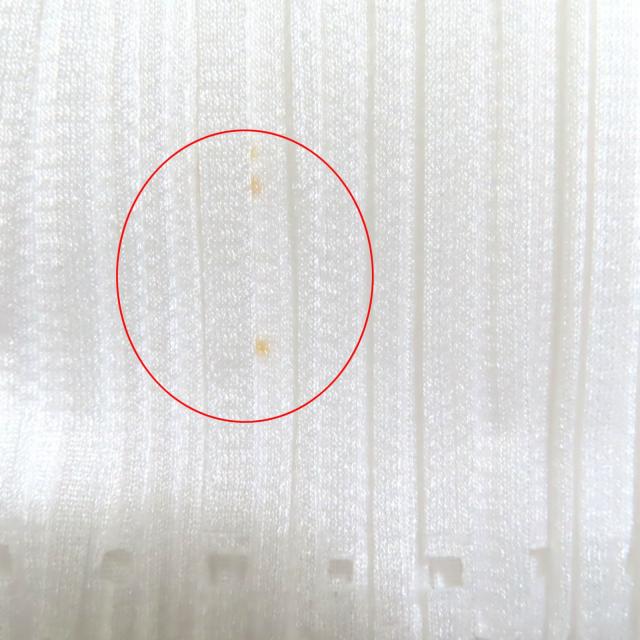 極美品★PLEATS PLEASE プリーツプリーズ イッセイミヤケ ハイネック フロントボタン 裾レース ノースリーブ ワンピース 白 3 正規品_6