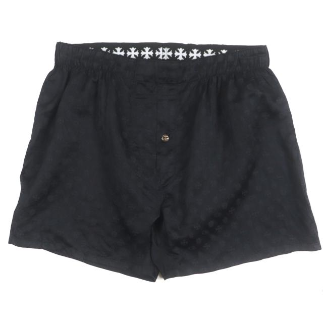 美品▽CHROME HEARTS クロムハーツ 407176342 シルク100% クロス