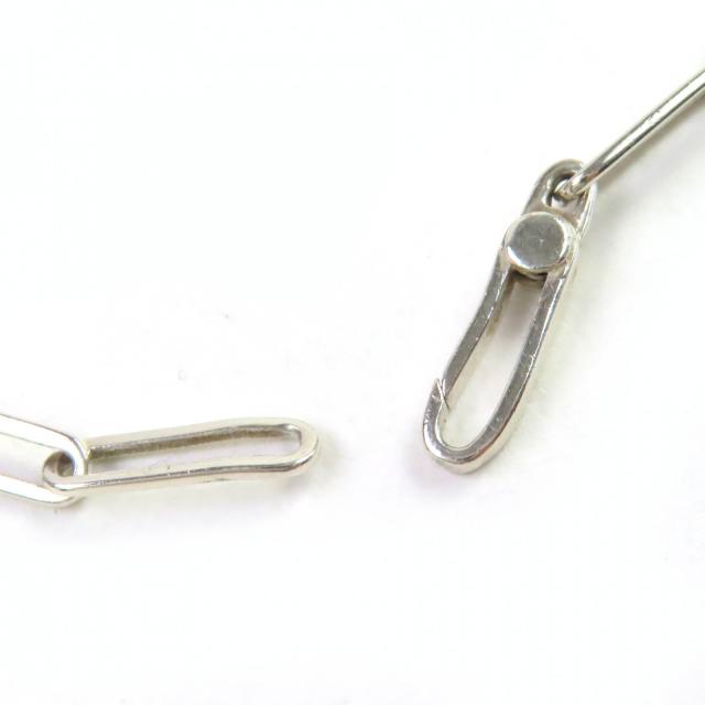 良品△GUCCI グッチ オーバル リンク ID SV925 チェーン ブレスレット